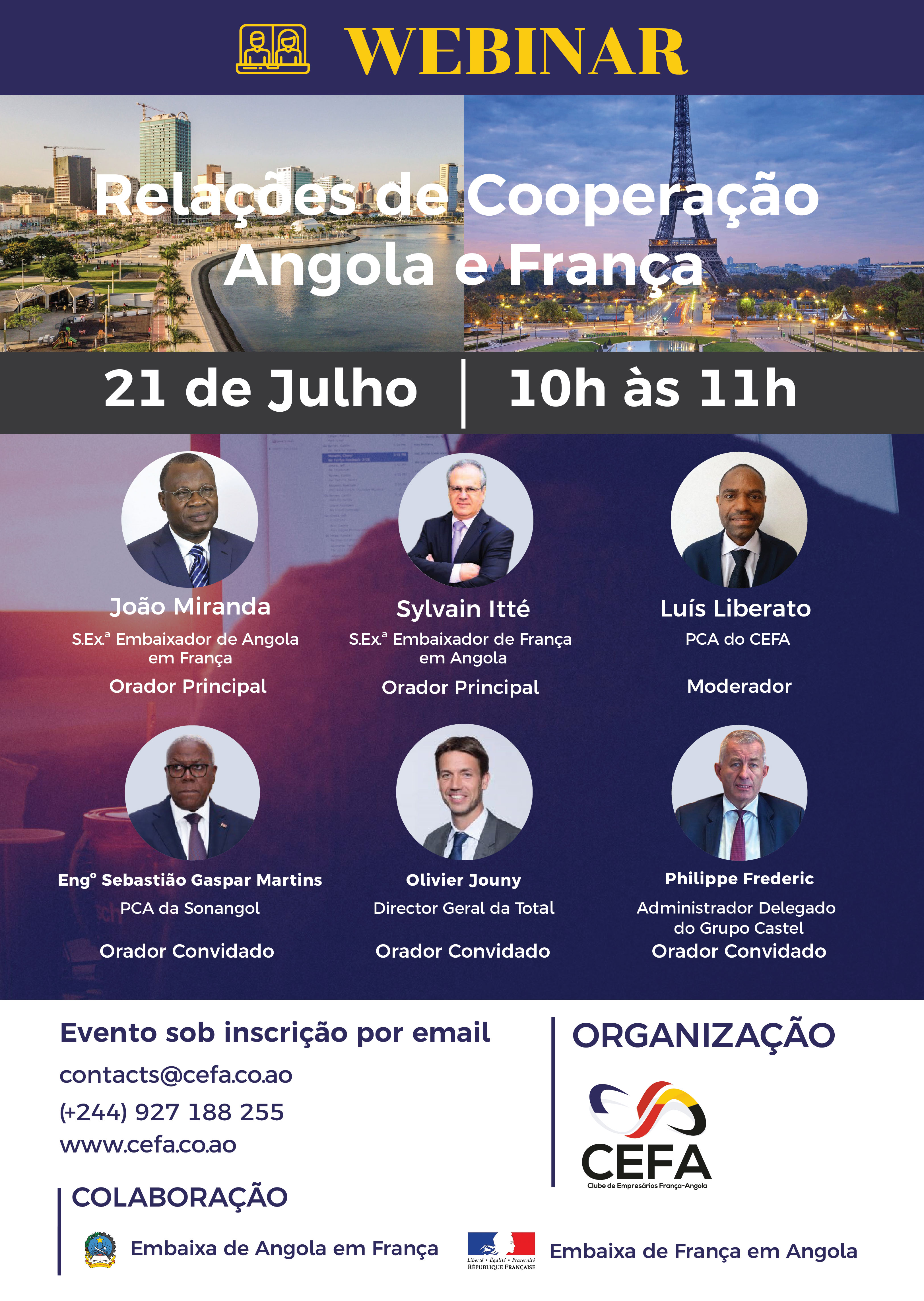 Relações de Cooperação Angola e França