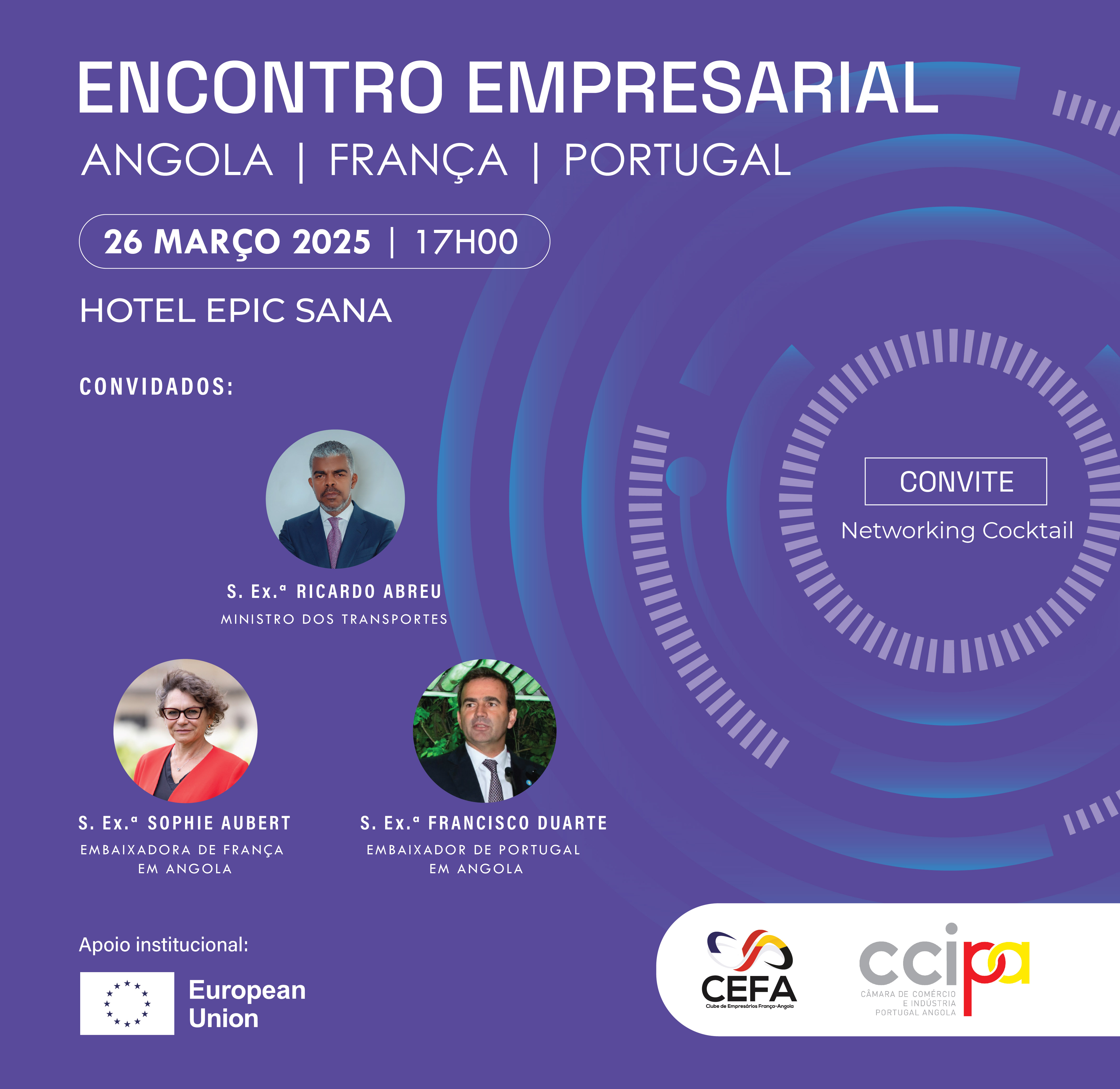 ENCONTRO EMPRESARIAL Angola, França e Portugal